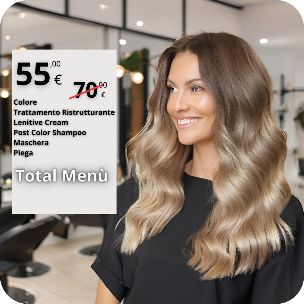 Pacchetto Total Menù a soli 55,00 €